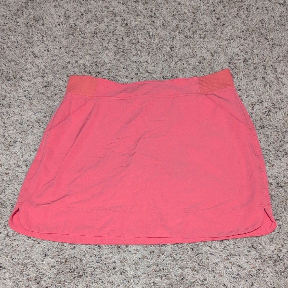 Coral Pink Women’s Active Skort - Built-In Shorts & Pockets